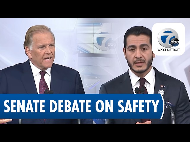 U.S. Senate Debate: Rogers, El-Sayed on making Michigan communities safer