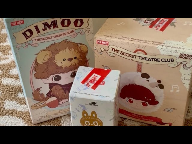 POPMART UNBOXING DIMOO THE SECRET THEATER CLUB #POPMART #cute #DIMOO