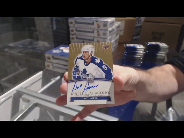 17-18 Upper Deck Toronto Maple Leafs Centennial Hockey 4 Box Break - C&C GB #7893