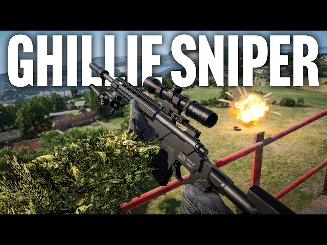 How I Dominated The Server As A Ghillie Sniper in Arma Reforger!