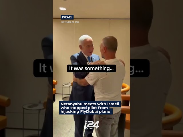 Netanyahu praises hero who prevented FlyDubai plane hijacking