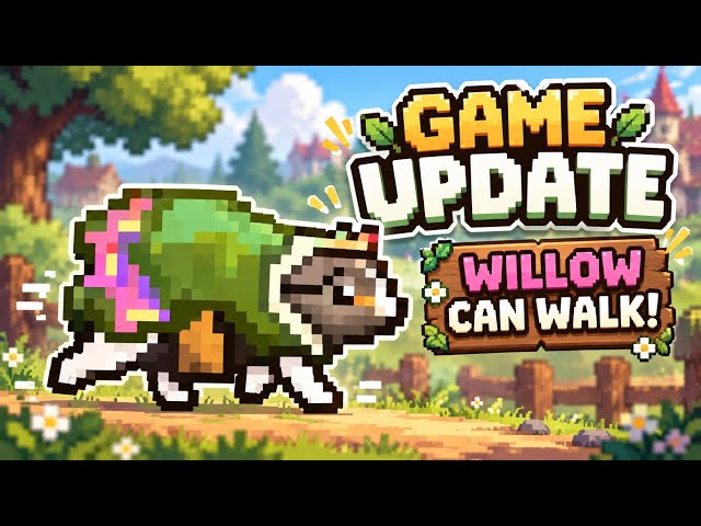Game Development Update: I Made My Pixel Art Character Walk! 🎮 | Willow