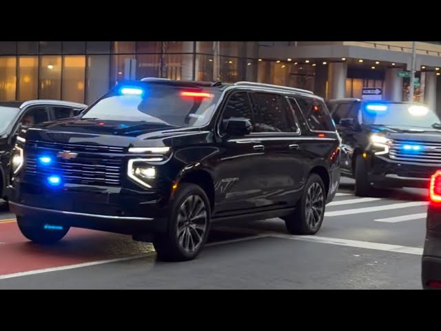 Law Enforcement Vehicles Responding in NYC