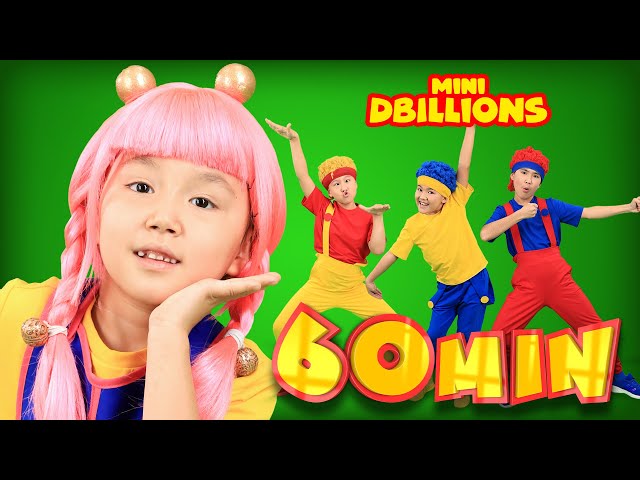 ¡D Billions con Mini DB! | Mega Compilación | D Billions Canciones Infantiles