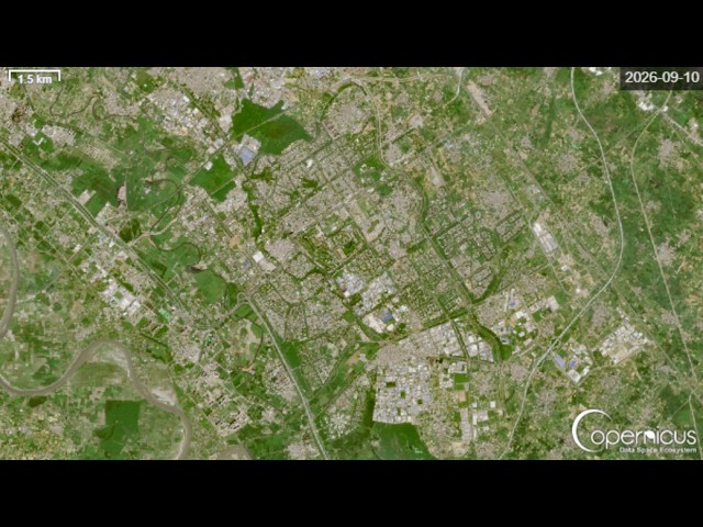 Building India's City of Tomorrow in 1 Minute! | Greater Noida | Satellite Timelapse