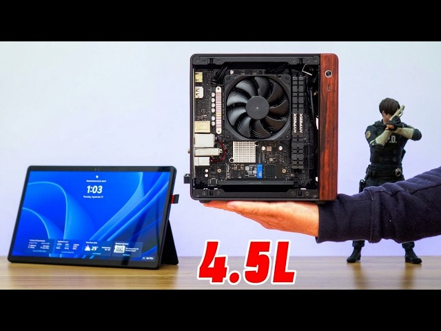 Build a cheaper 4.5L gaming PC with H610i, i5-12400 and RTX 5050 LP!