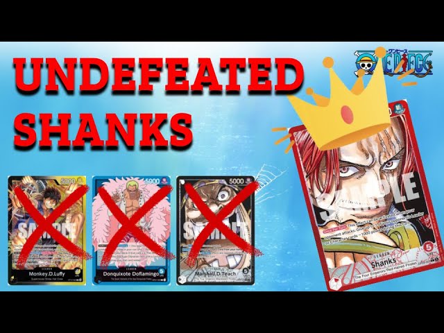 The Shanks Deck that ALMOST Won Me the Egman Tournament! | One Piece TCG