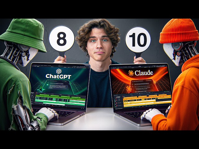 ChatGPT vs Claude Motion Graphics (Scary Good)