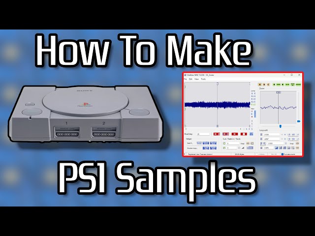 How to make PS1 samples for FREE!