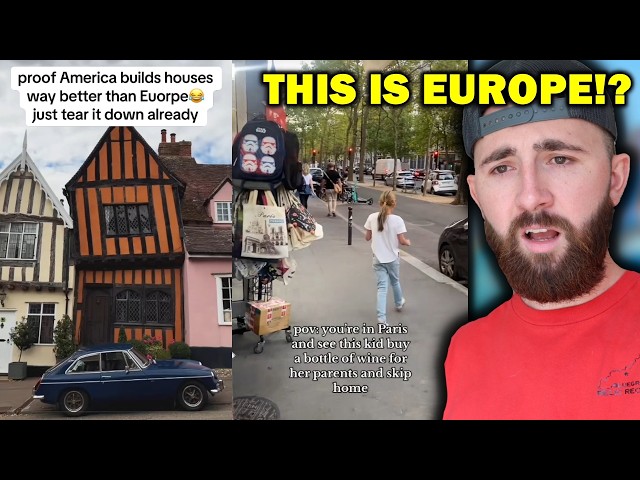 Dumb Americans Find Things That Only Exist in Europe...