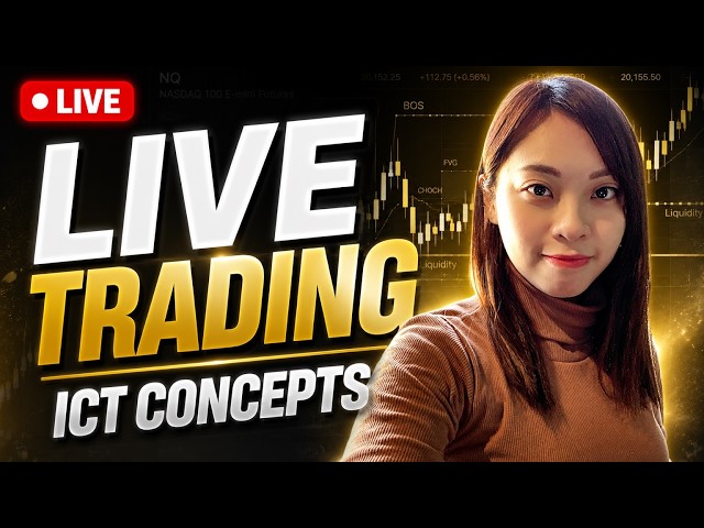 W on V-Shape LONG | LIVE Day Trading Futures | ICT concepts | 2026-09-22