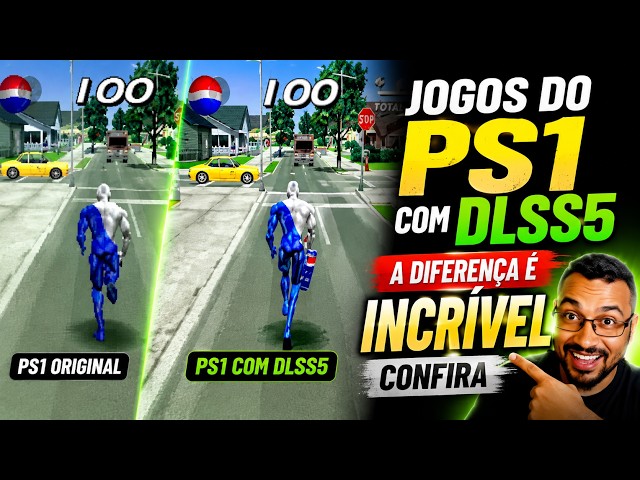 PS1 games with DLSS5 The difference is incredible Check it out