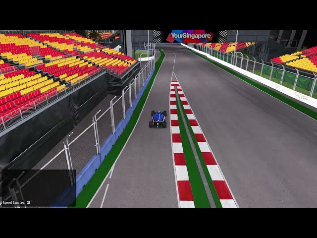 rFactor 2 Singapore 2008 test