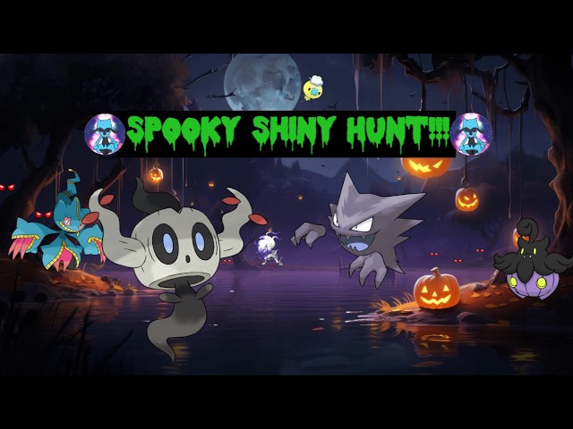 Spooky Shiny Hunting!!!