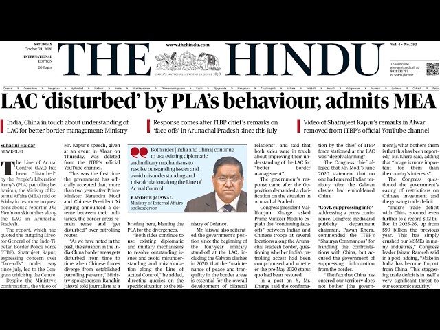 The Hindu News Paper Analysis | 24th October 2026 | Daily Current Affairs by Rishav Sharma Sir