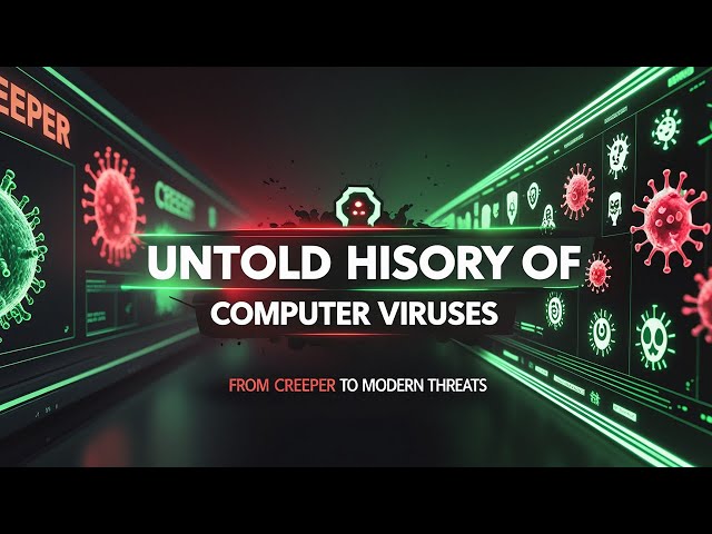 The Untold History of Computer Viruses: From Creeper to Modern Threats | Computer Virus Evolution