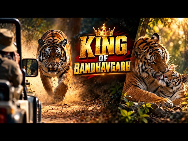 The Legendary Tiger Charger Documentary || The King of Bandhavgarh #wildmystery