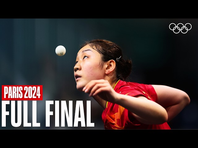 Playing For Their Dreams! 🏓🥇 | FULL Table Tennis Final | Paris 2024