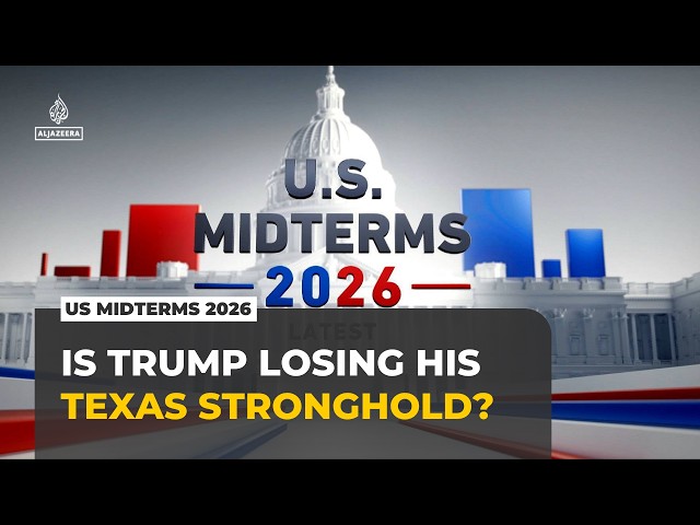 US Midterms 2026 latest: Is Texas turning on Trump?