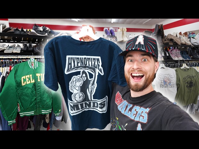 Wild Vintage Streetwear Finds in the Thrift Store! A Trip to the Thrift!