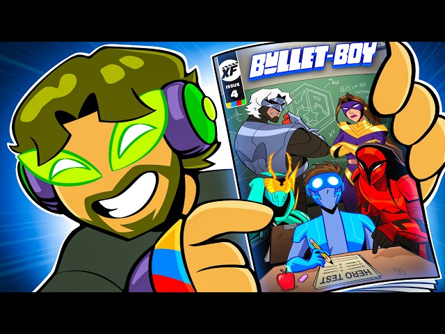 Making ISSUE 4 of My Childhood Superhero Comic!