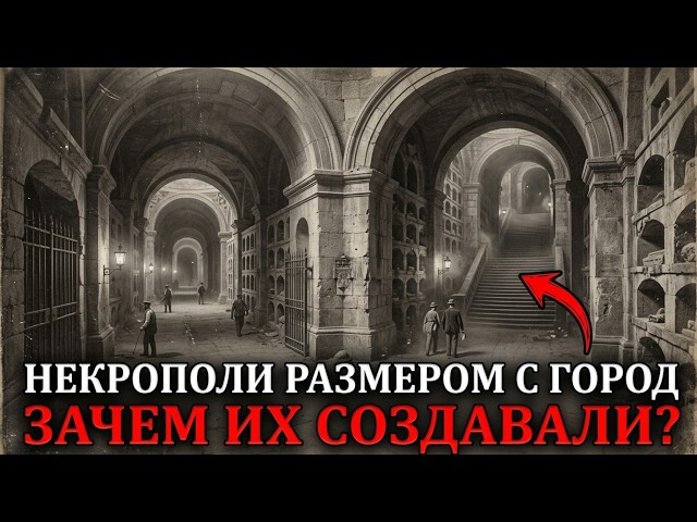 GIANT UNDERGROUND CATACOMBS. Why Were Some 19th-Century Necropolises Built Like REAL CITIES?