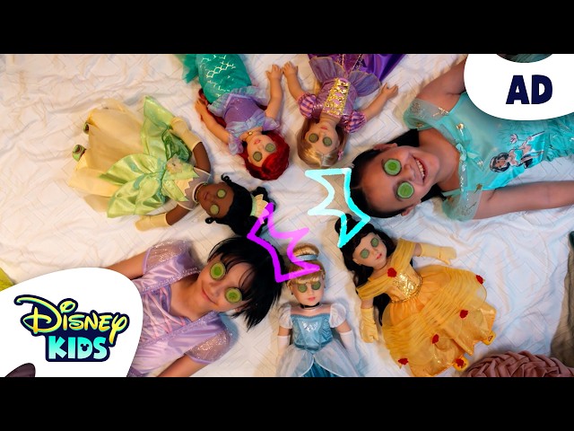 AD | The Princess Bedtime Show! | Rapunzel, Tiana, Ariel, & More | @disneykids