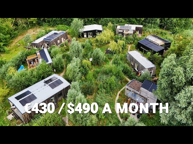 How much does it cost to live in a tiny house ecovillage? €430 / $490 a month