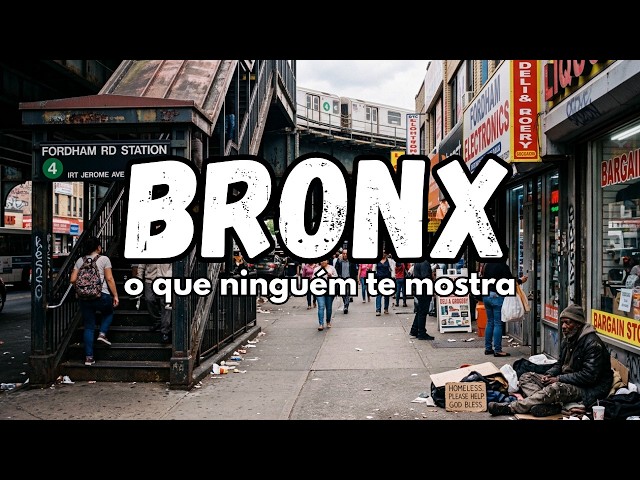 A realidade do Bronx em Nova York