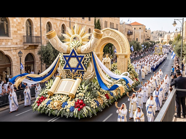 🔴 LIVE: ✡️🇮🇱 YOM KIPPUR 2026 | GRAND JEWISH HERITAGE & CULTURAL PROCESSION | Day of Atonement
