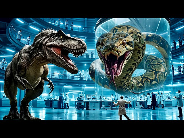 🧬【FULL MOVIE 4K】Mutant Mech-Dinos Break Free! The Lab Becomes a Disaster Zone!