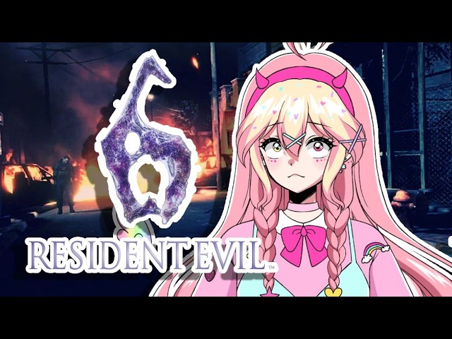 【 Resident Evil 6】First time playing RE【 #vtuber #envtuber 】