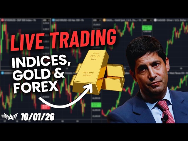 LIVE Trading Gold, Nasdaq, Forex | A1 Trading Show