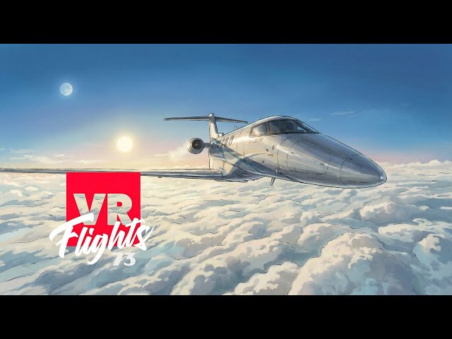 AI clip 2 - VIP on Pilatus PC24 from Cannes to Krakow on Poland