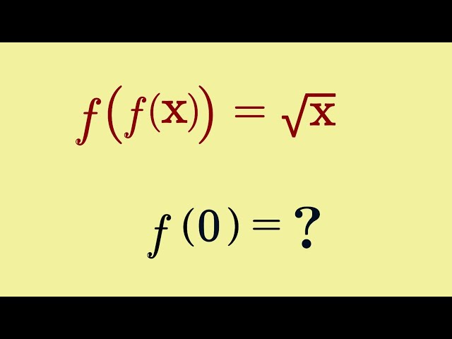 You Haven't Solved This SAT Math Before 