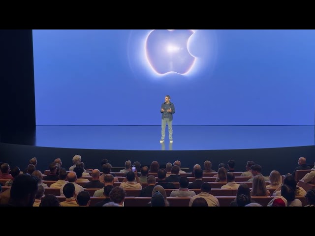 See John Ternus address the media for the first time as CEO at the iPhone event!