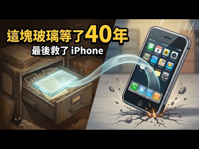 為什麼你的手機越來越難摔碎？這家170年老廠，用一個「失敗品」拯救了蘋果！