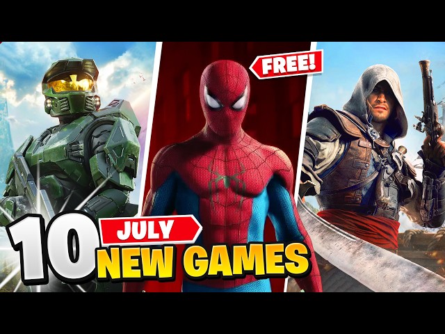 10 New Games JULY 2026 (2 FREE GAMES)