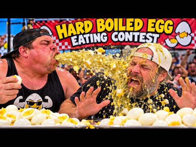 DAN GOT 🤮 ON!! GOFUND ME !! 2026 HARDBOILED EGG EATING CONTEST! WE ARE EGGCITED
