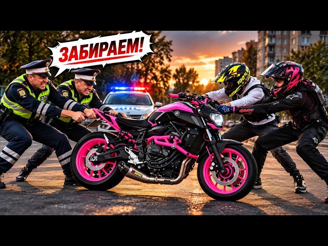 TRAFFIC POLICE WANT TO SEIZE HELLHOUND'S BIKE / WAS THE HUSQVARNA RETURNED AFTER INSPECTION?