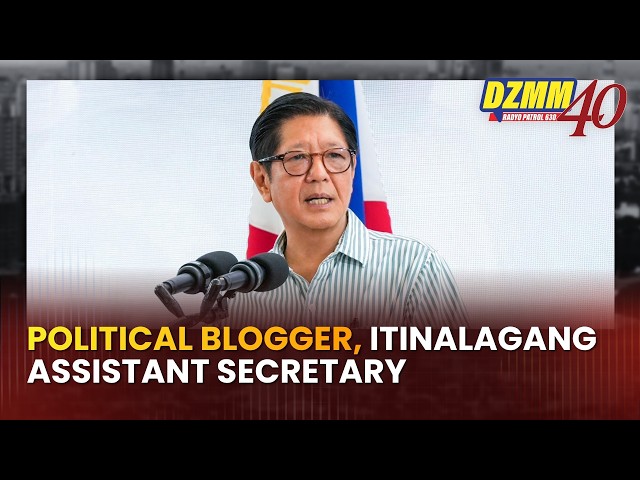Marcos appoints 'Thinking Pinoy' blogger as assistant secretary of Office of the Cabinet Secretary