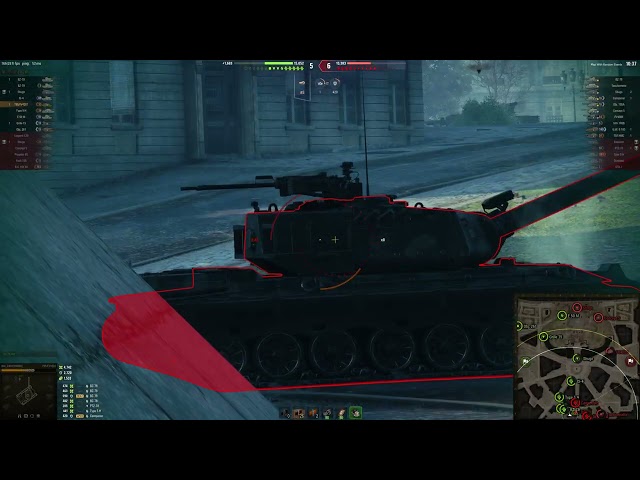T95/FV4201 Chieftain | Paris — 7K Dmg · 8.6K Combined