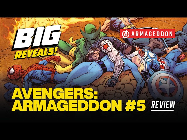 Avengers: Armageddon #5 Review - The Fall of the Avengers! OMG or OMD?