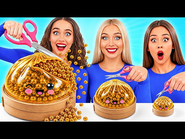 Big, Medium and Small Plate Challenge | Awesome Food Challenges by Multi DO