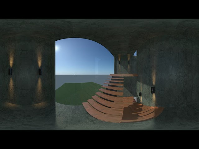 Structural Steel Staircase - VR