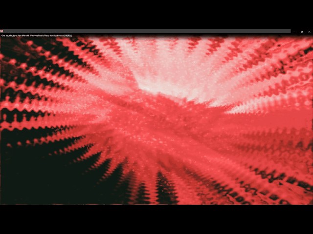 Frutiger Aero Music Mix with Windows Media Player Visualization 2 ☆ (One hour mix の視覚化)