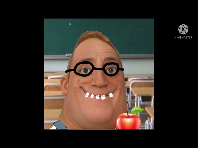 Mr Incredible Becoming a Nerd Template