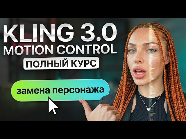 Как делать видео без COMFYUI. Разбор KLING MOTION CONTROL 3.0. Как делать реалистичные видео