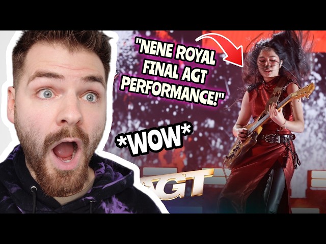 BRITISH Guy Reacts to Nene Royal "SEVEN NATION ARMY" The White Stripes | THE FINAL AGT 2026 REACTION