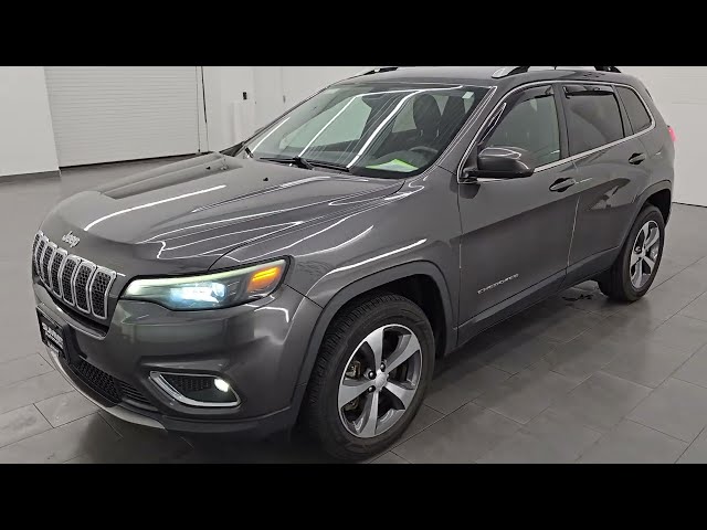 2019 JEEP CHEROKEE LIMITED 4X4 IN GRANITE CRYSTAL 4K WALKAROUND 23J172BB